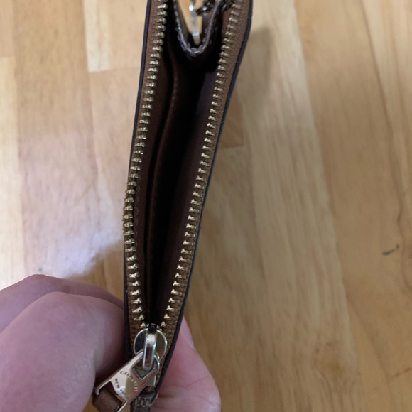 Coach Brown Keychain Coin Purse - Picture 3 of 4